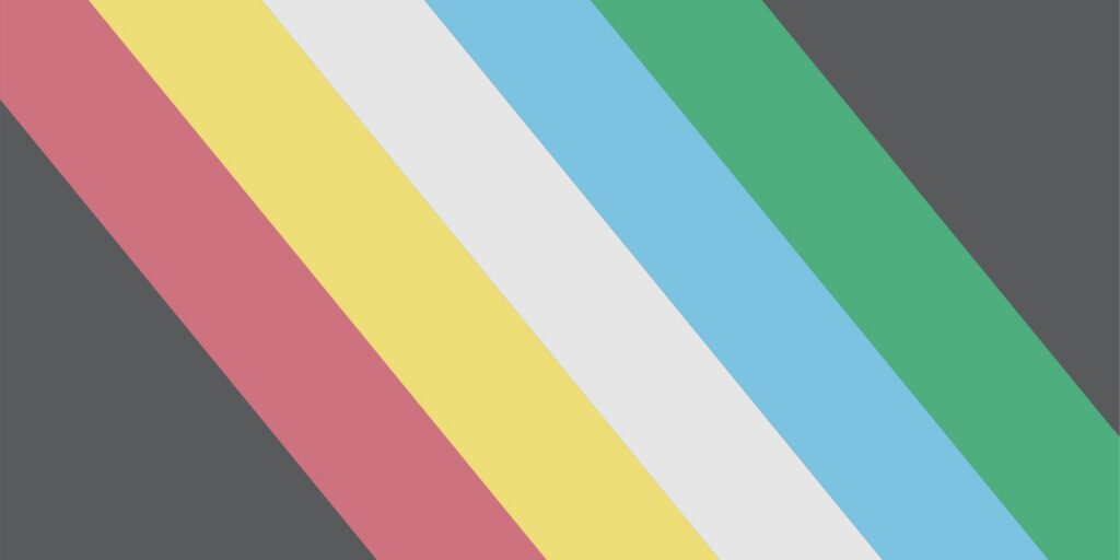 July is Disability Pride Month - Flag