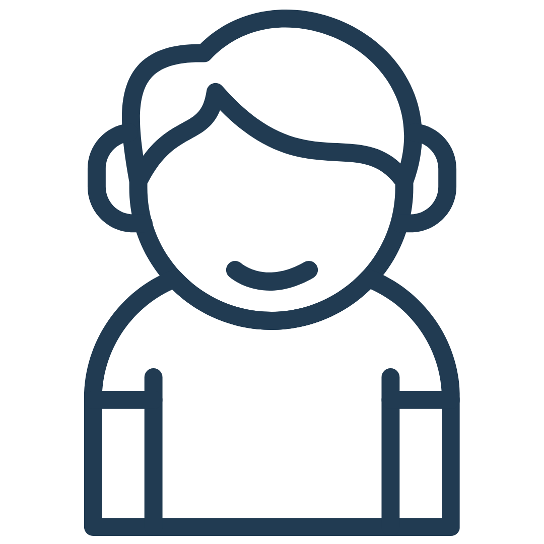icon of a young child