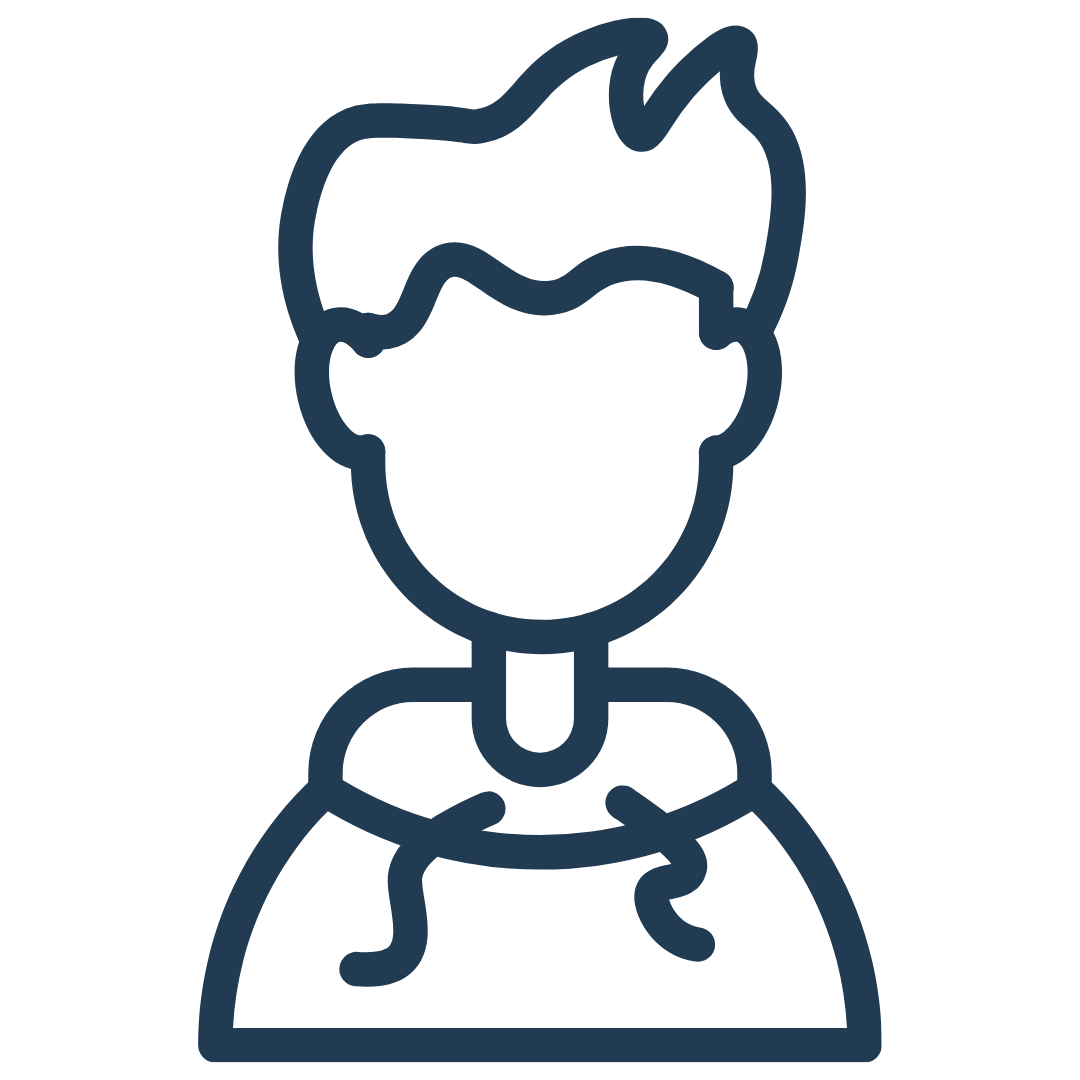 icon of a teenager